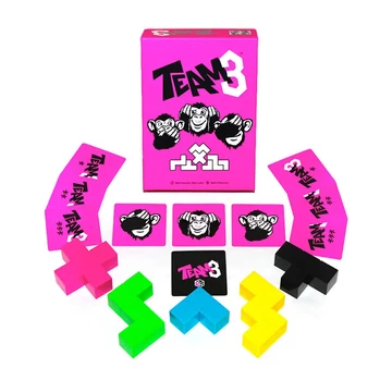 TEAM3 (rózsaszín) társasjáték