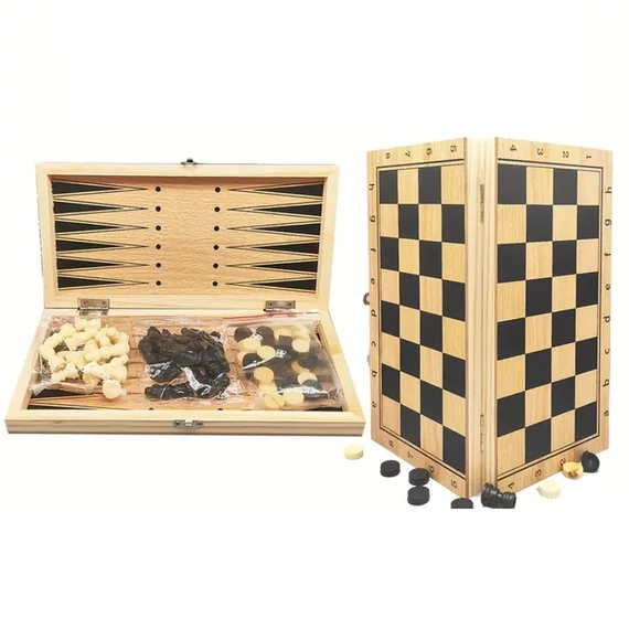 Sakk és backgammon játék 23x23