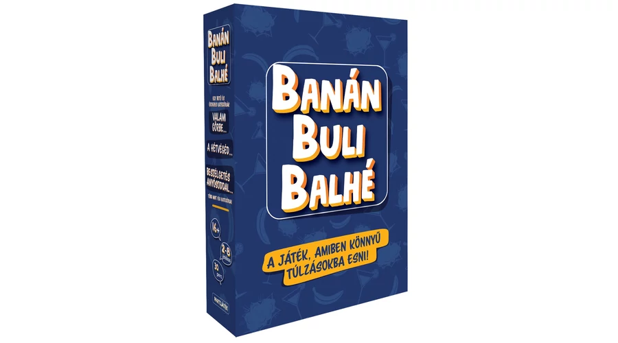 Banán, buli, balhé társasjáték